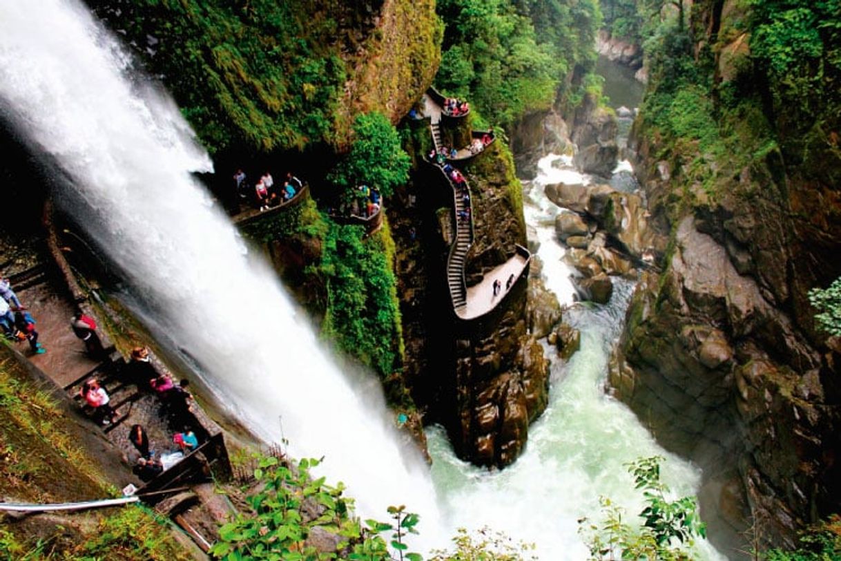 Lugar Baños de Agua Santa