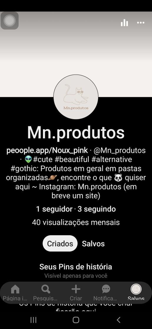 Fashion Meu perfil no Pinterest