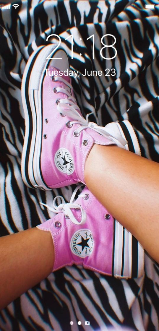 Moda Converse rosas