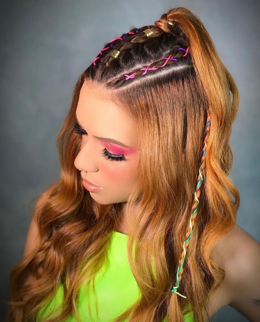 Fashion Penteado com Trança 