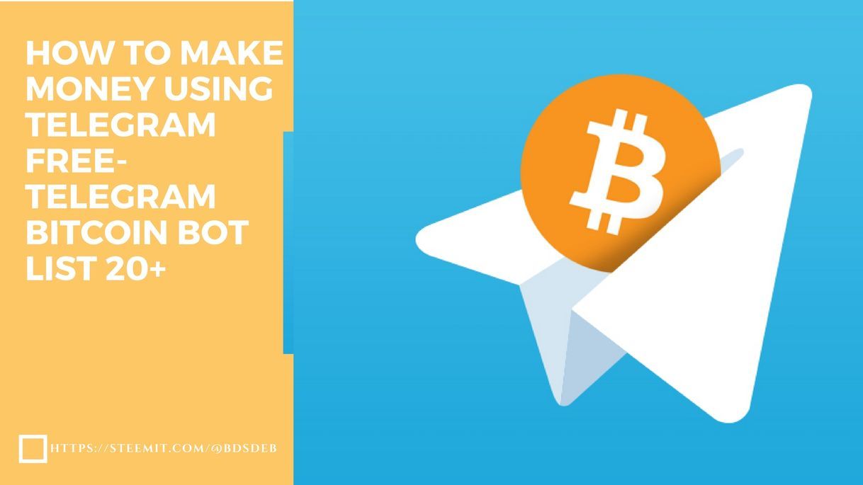 Moda Bitcoin gratis bot Telegram!