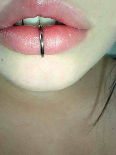 Piercing na boca