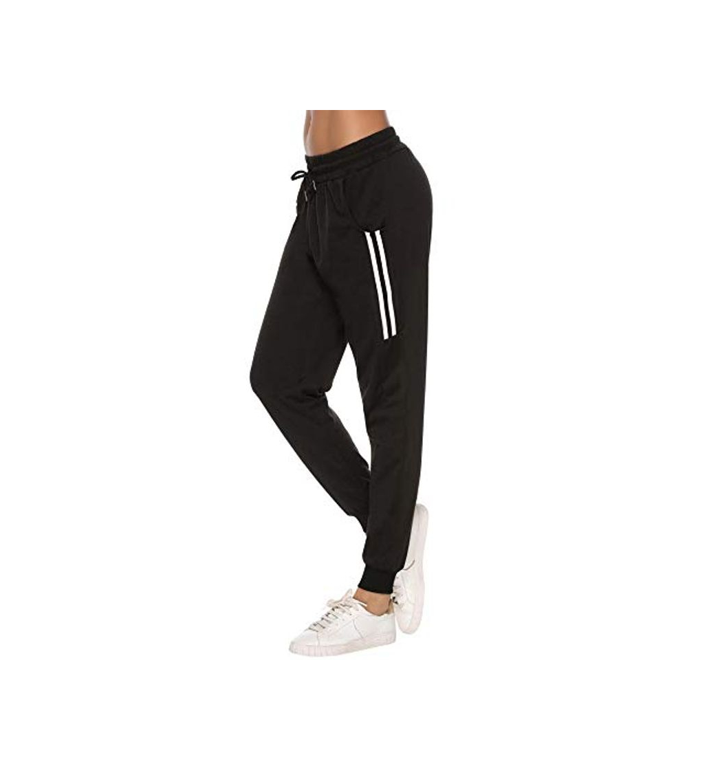 Fashion Sykooria Pantalones Deportivos Casuales para Mujer