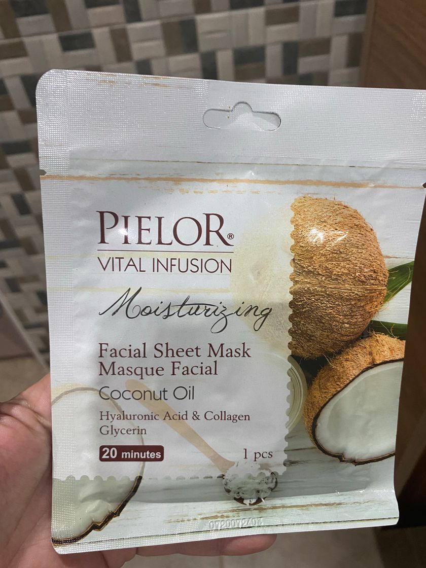 Social Mascarilla facial coco de Pielor 