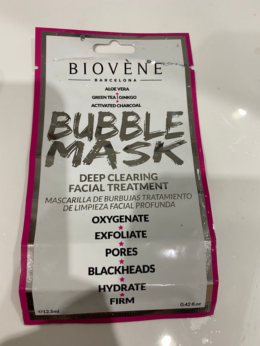 Beauty Mascarilla facial bubble mask Biovène