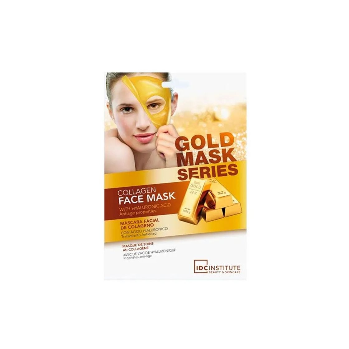 Beauty Mascarilla facial crema gold mask series idcinstitute