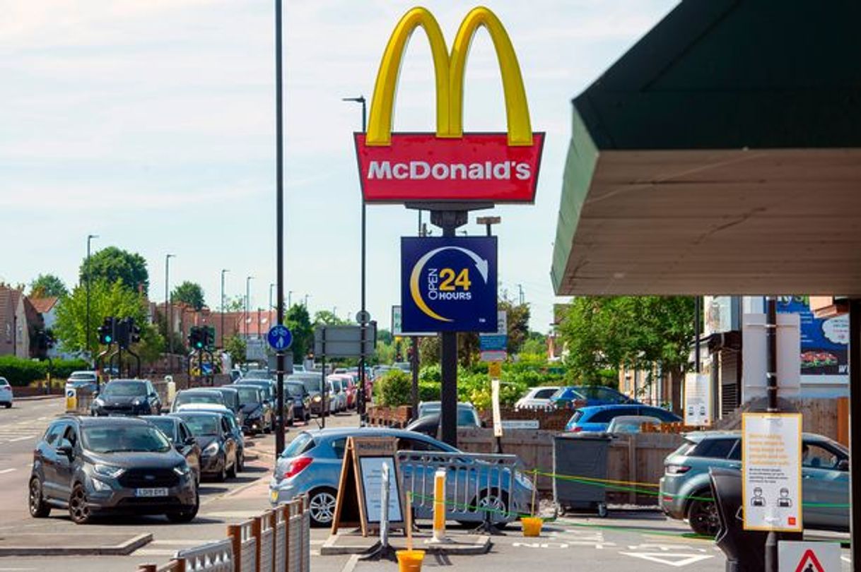 Restaurants McDonalds Drive Thru