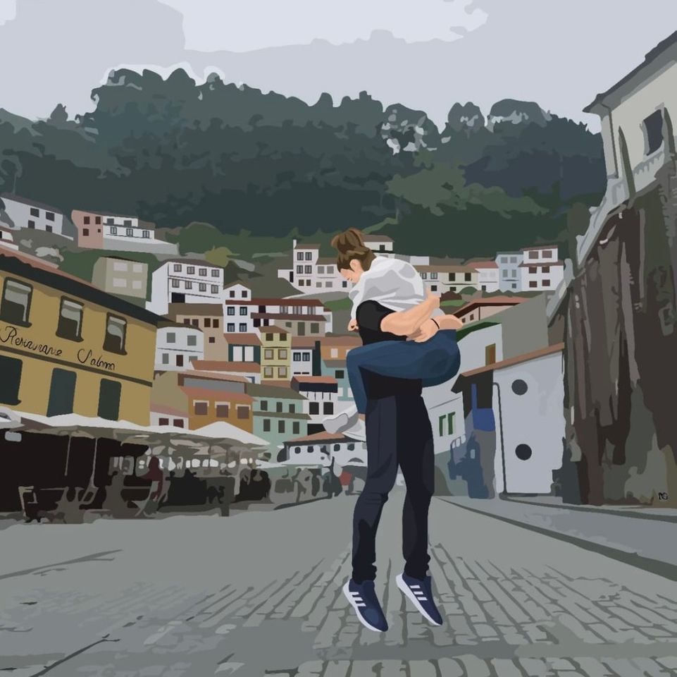 Social Ilustración personalizada 