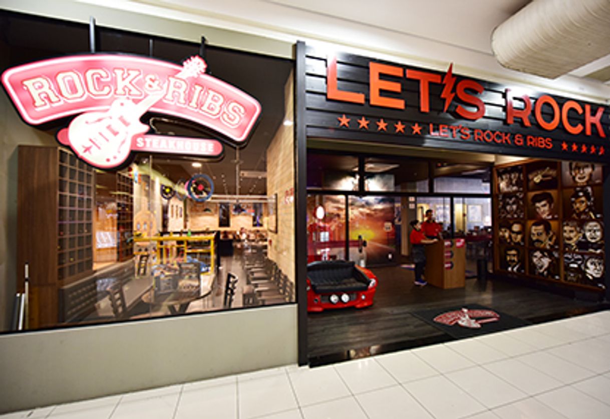 Restaurantes Rock & Ribs Lounge Mais Shopping