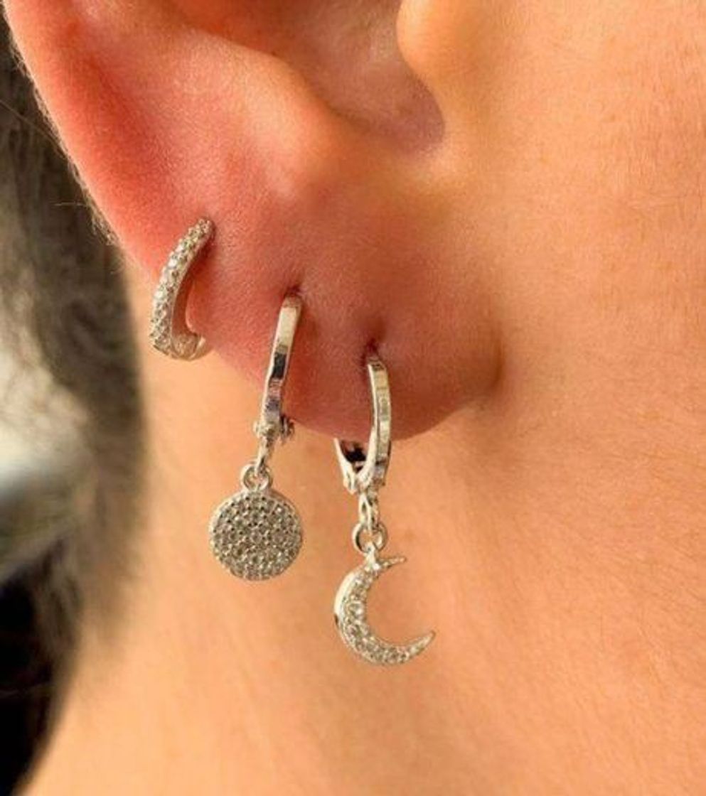 Moda Inspiração de piercing pra orelha