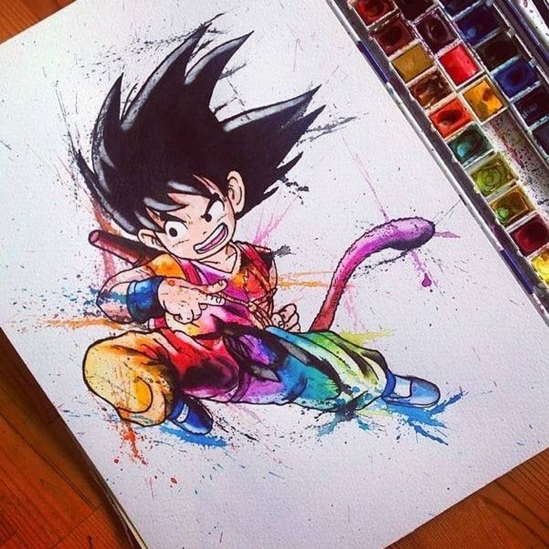 Moda Fanart kid goku