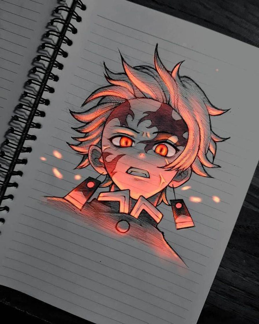 Moda Fanart tanjiro🔥