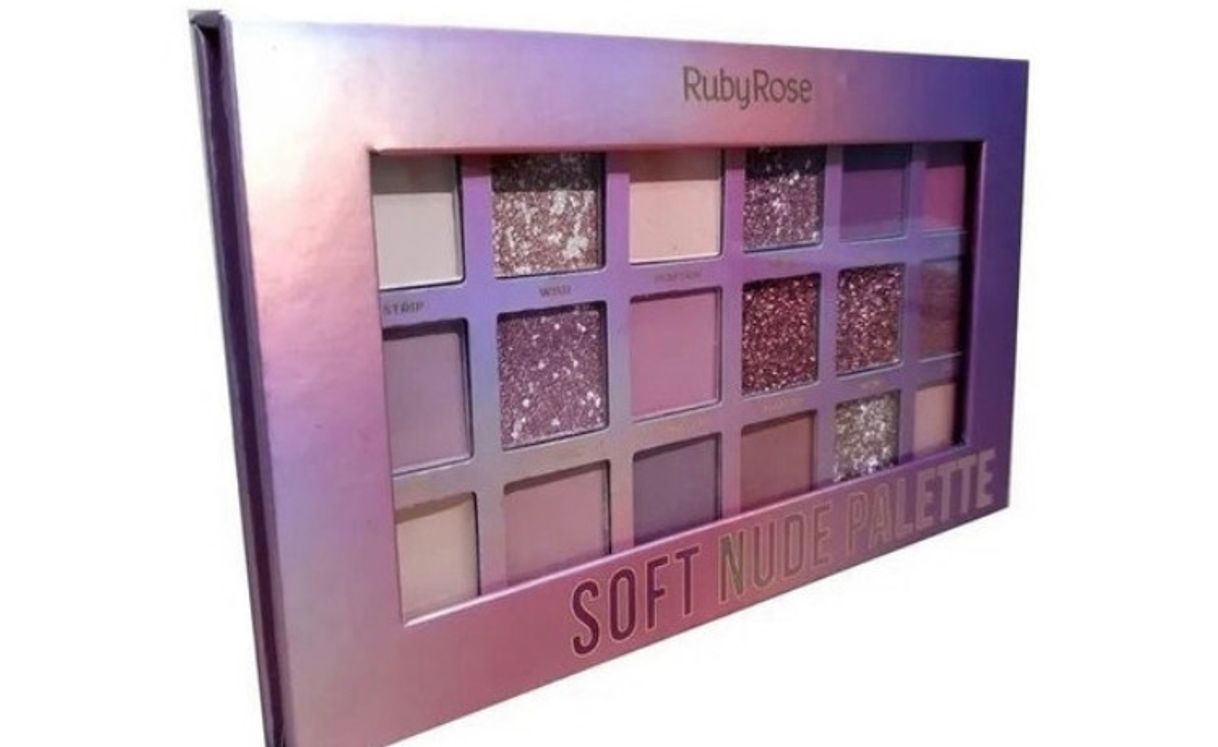 Moda Paleta da ruby rose sombras soft nude feels 😻