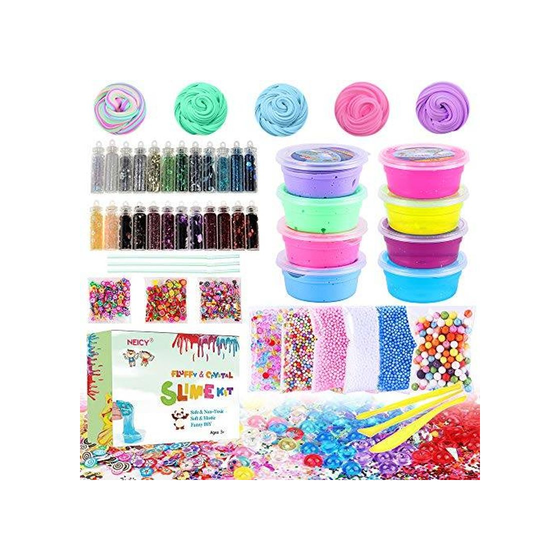 Product Slime Kit - Suplementos para Slime de Unicornio para Que Las Niñas