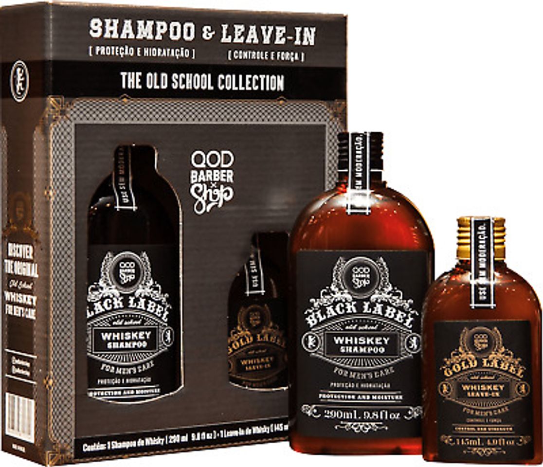 Moda Kit QOD Barber Shop Old School Whiskey