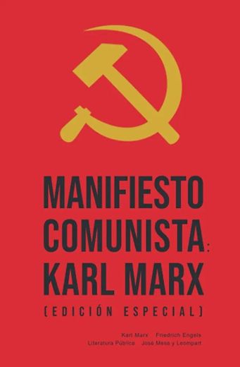 Manifiesto comunista de Karl Marx 