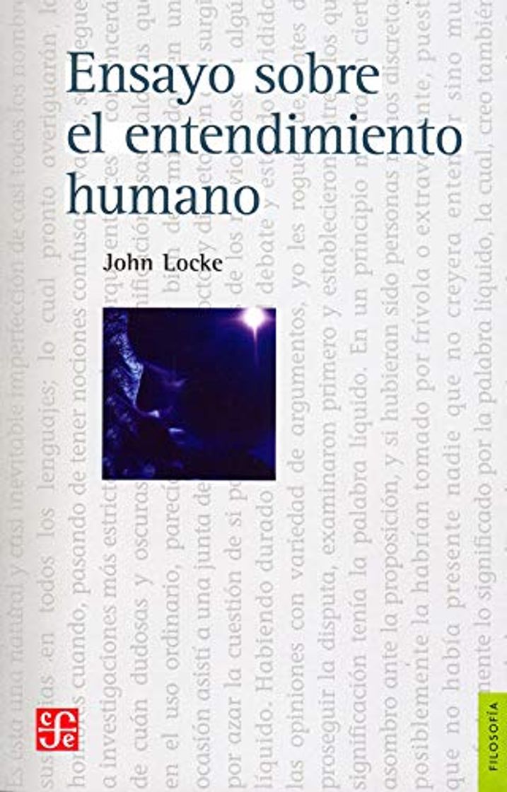 Libro Ensayo sobre el entendimiento humano 