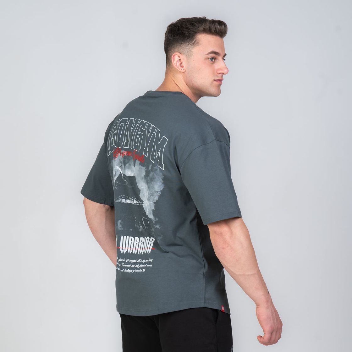 Social Camiseta Oversize iron warrior AGONGYM