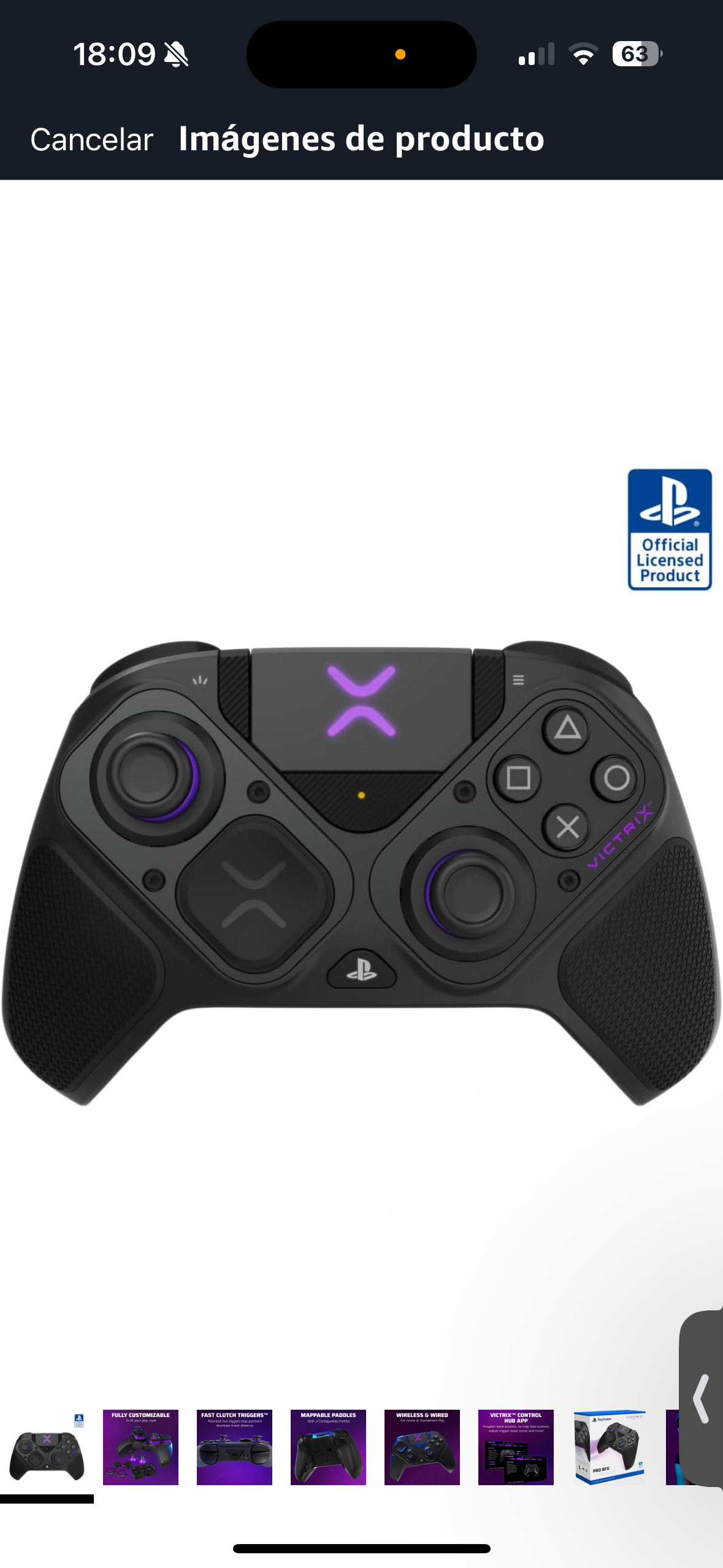 Electrónica Mando Victrix PS5 PC