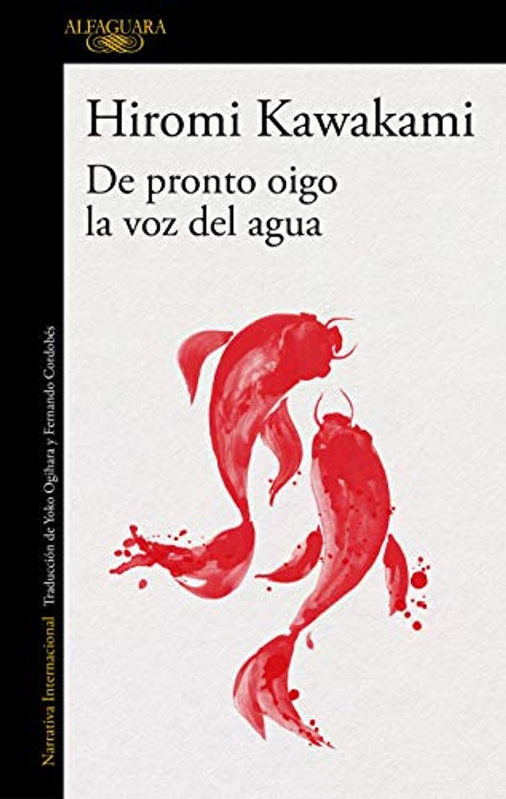 Libros De pronto oigo la voz del agua