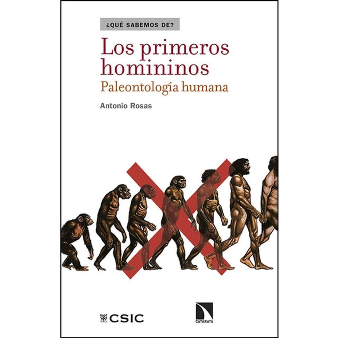 Libro Los primeros homininos: Paleontología humana (Tapa blanda)