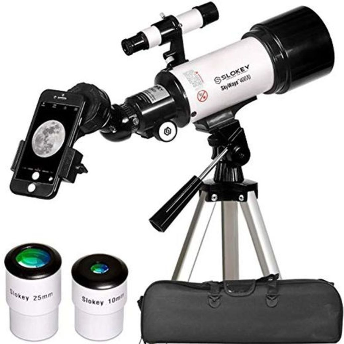 Electrónica Telescopio Astronómico Portátil y Potente 16x-120x