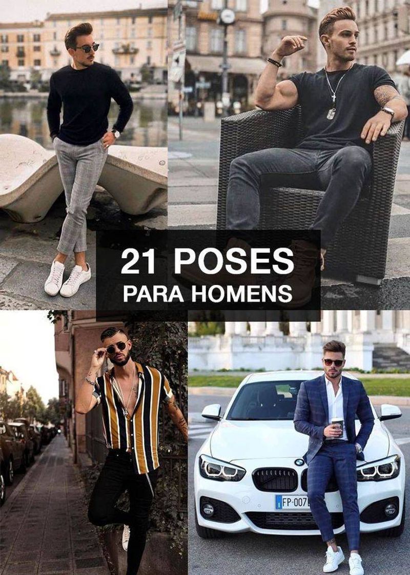 Fashion Poses masculinas para fotos