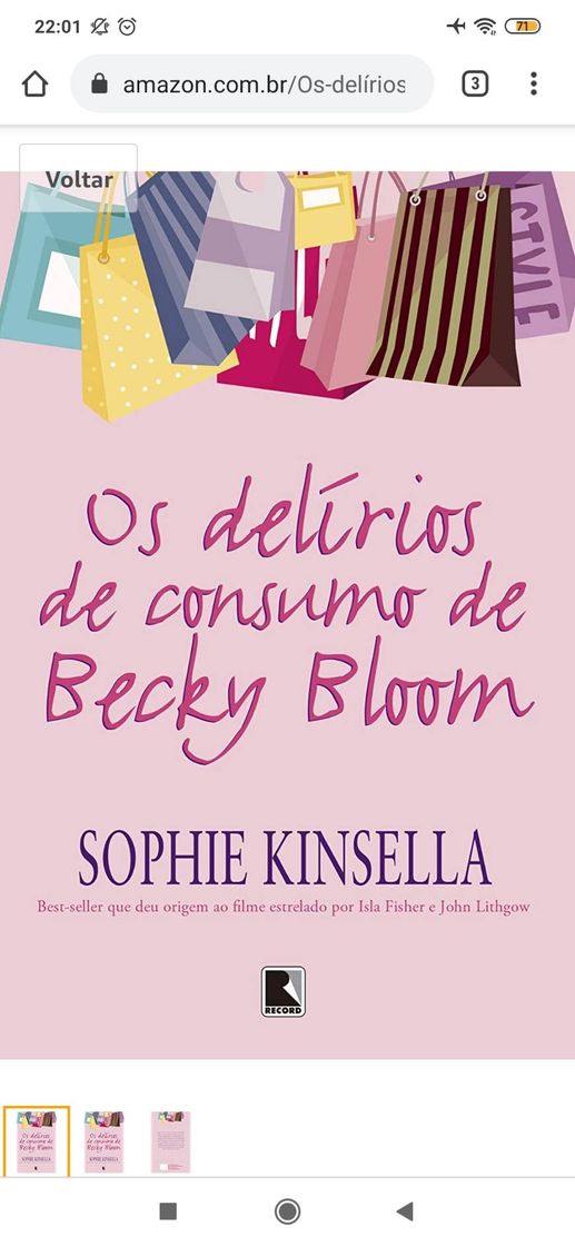 Libro Os delírios de consumo de Becky Bloom