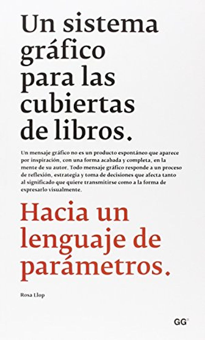 Libro Un sistema gráfico para cubiertas de libros: Hacia Un Lenguaje de Parámetros