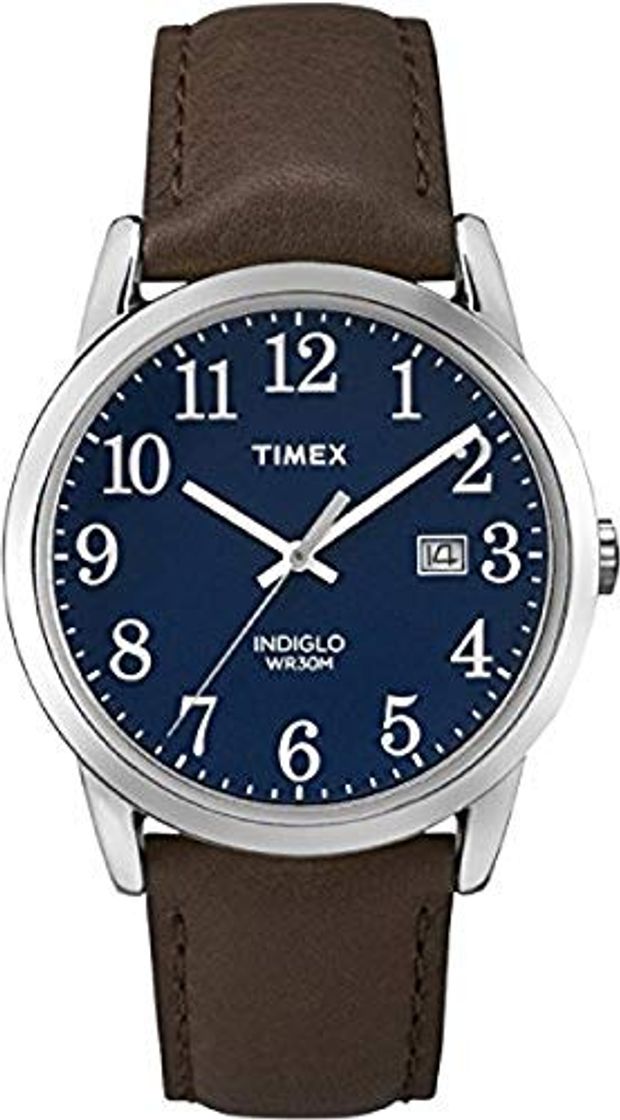 Fashion Timex Reloj analógico para Hombre de Cuarzo japonés con Correa en Piel