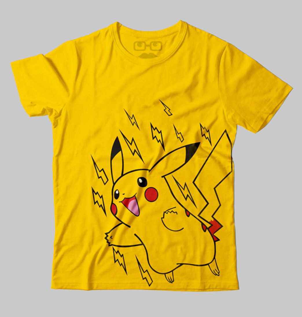 Fashion Camiseta Pikachu ⚡