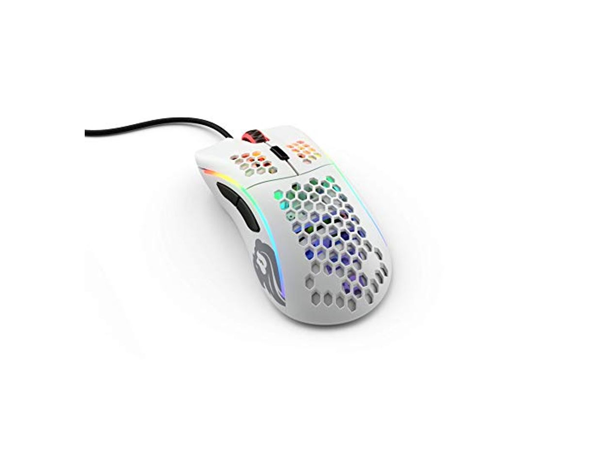 Social Glorious PC Gaming Race Model D Gaming-Maus - Blanco Mate
