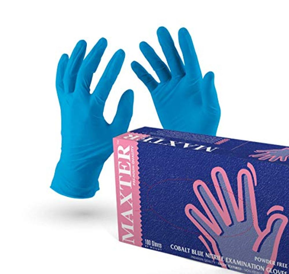 Producto VENSALUD - Guantes de NITRILO Desechables. Sin Polvo. Caja de 100 Guantes.