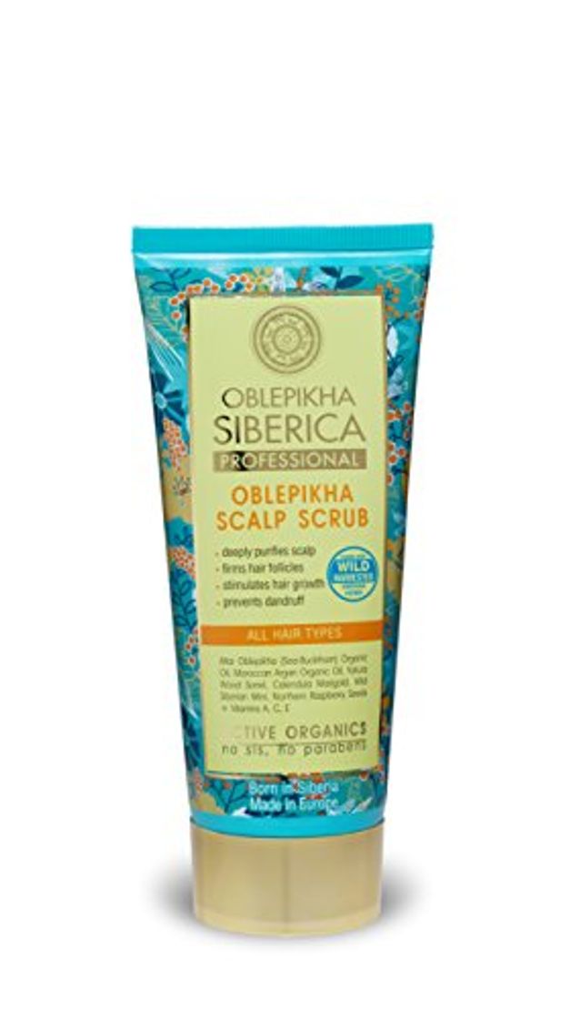 Social Natura Siberica Exfoliante para el Cuero Cabelludo  200 ml 