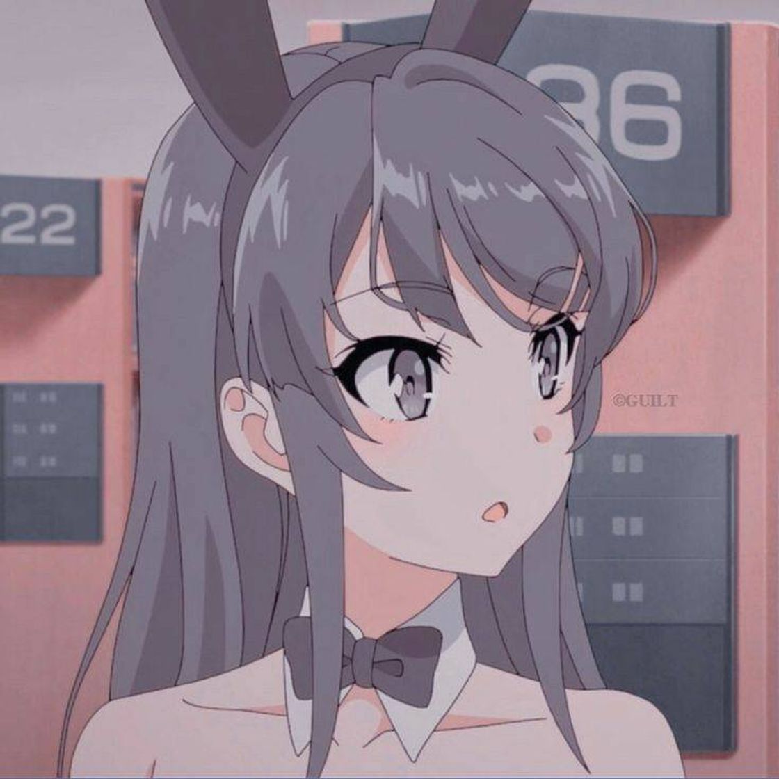 Fashion ∿ 𖨌🥢༉• icon bunny girl senpai