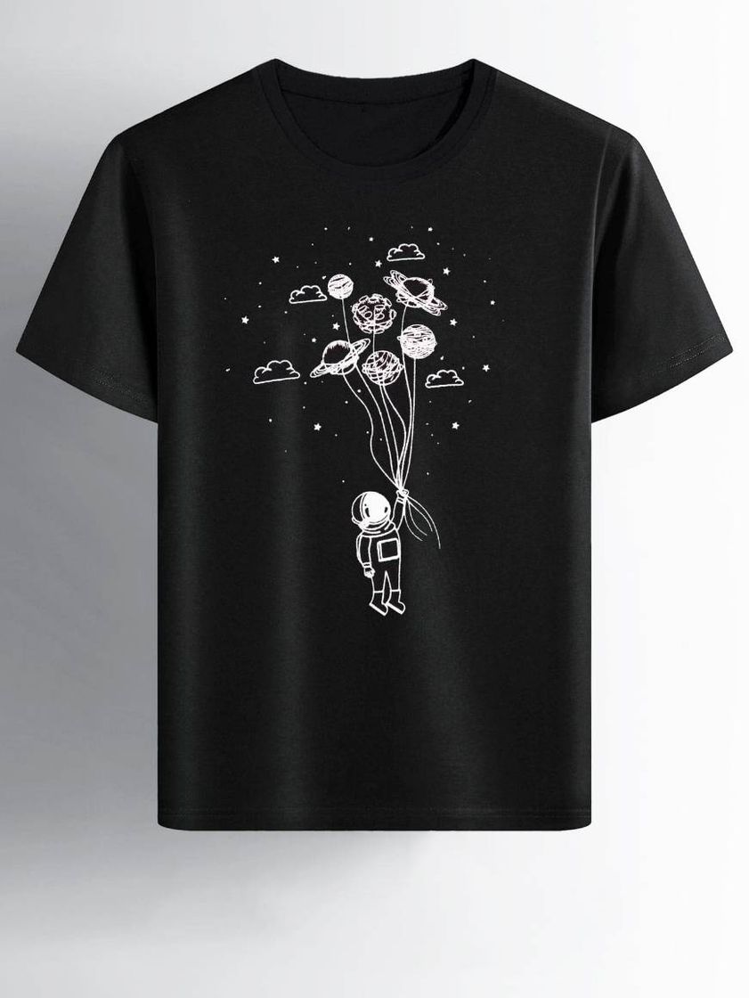 Moda camiseta astronauta