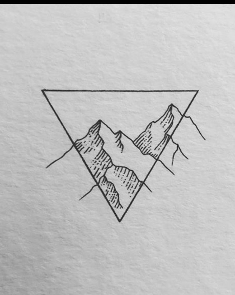 Fashion Tatoo Mountain 