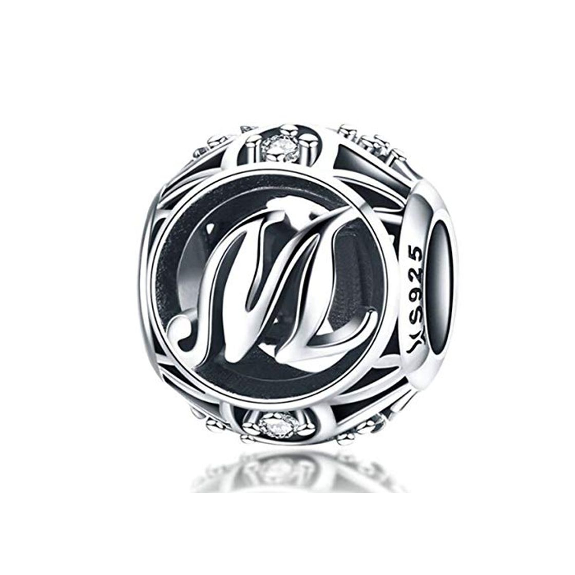 Social Abalorio de plata de ley 925 para pulsera Pandora