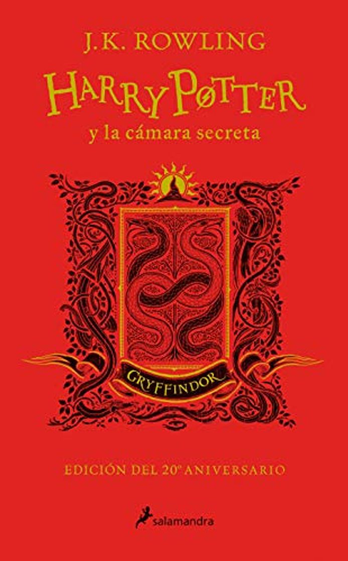 Libro Harry Potter y la cámara secreta. Gryffindor: Rojo