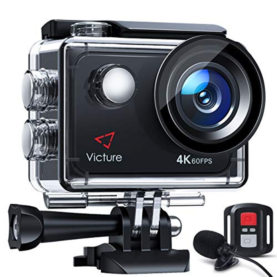 Social Victure AC900 Cámara Deportiva 4K 20MP Wi-Fi Pantalla Táctil EIS Cámara Acción