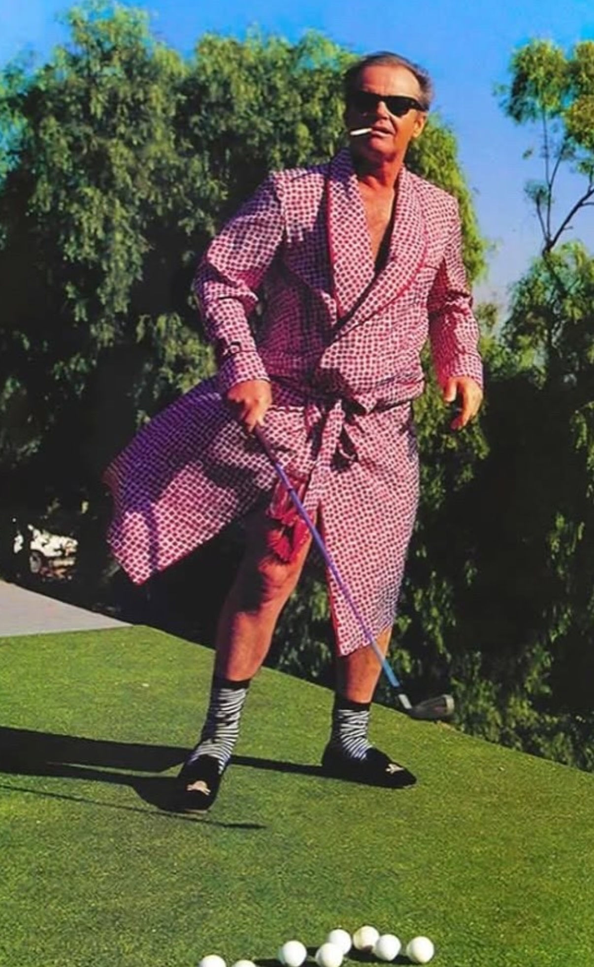 Moda El swing de Jack Nicholson