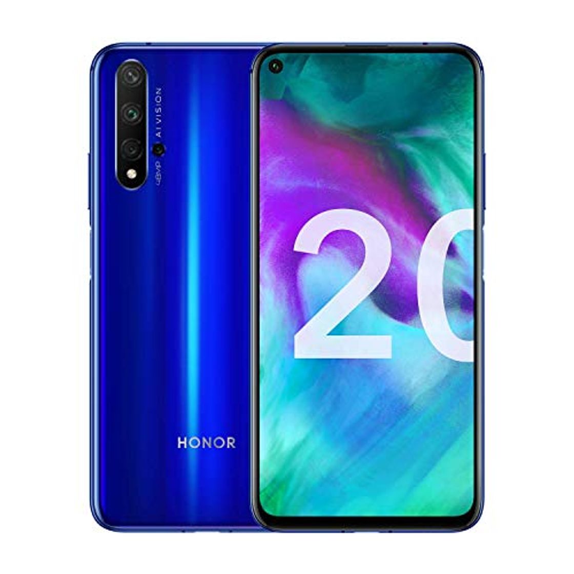 Electronics HONOR 20 Smartphone - Azul de 6,26" FHD+, 4G, 48MPx