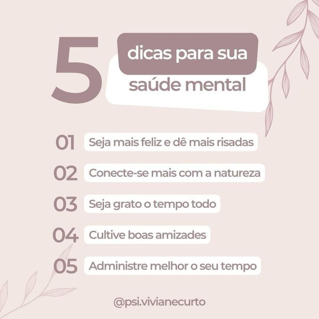 Social 5 dicas 