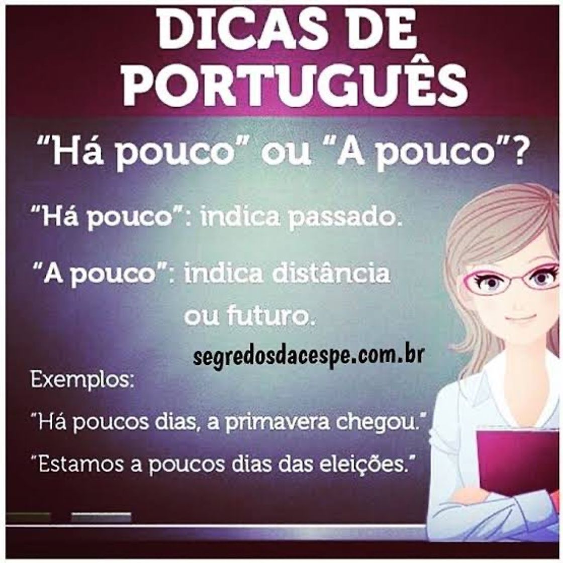 Moda Há pouco ou a pouco? 