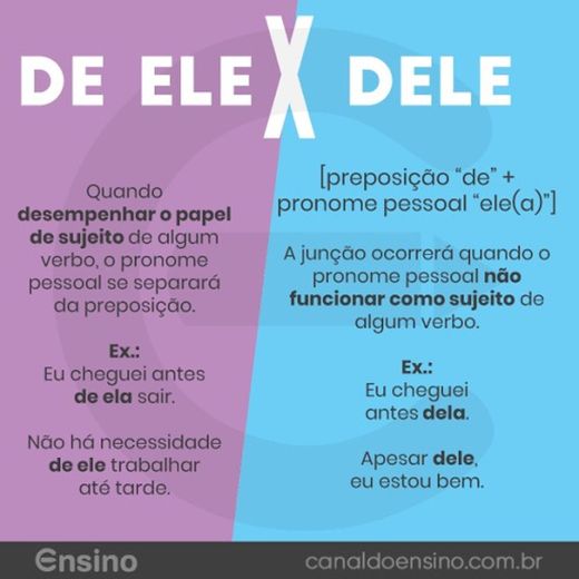 De ele X dele 