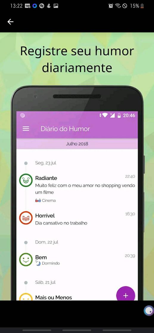 Fashion Controle e Monitore: Ansiedade, Humor e Autoestima