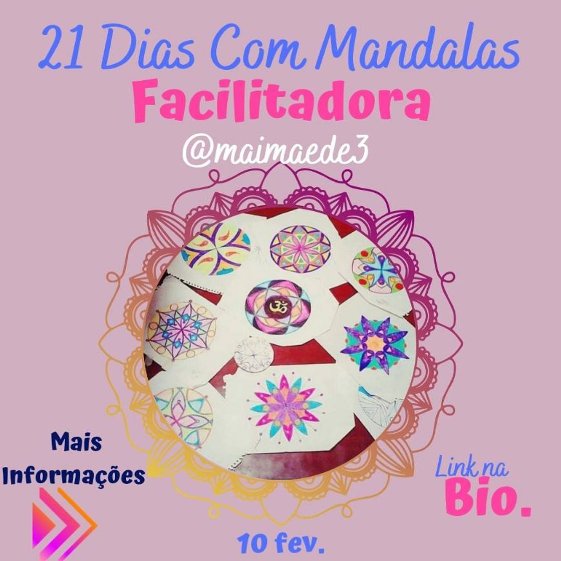 Moda JORNADA CRIATIVA                     🌺21 DIAS COM MANDALAS 