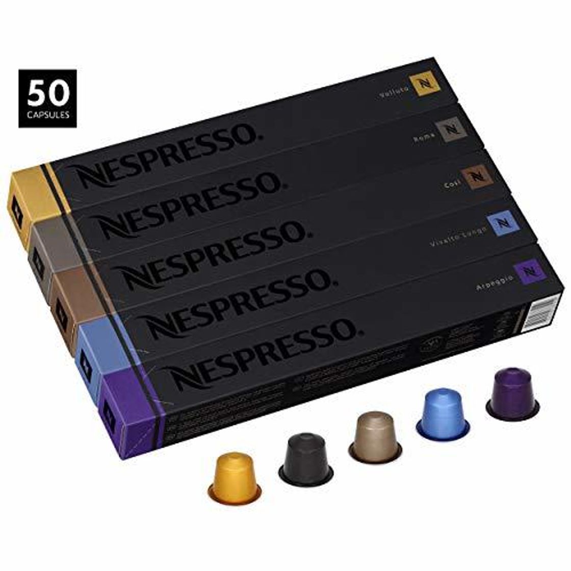 50 NESPRESSO CAPSULAS DE CAFÉ