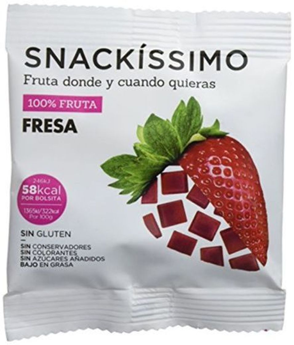 Productos Snackíssimo Snack de Fresa