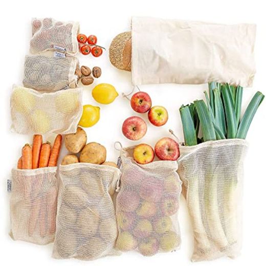 Bolsas ecológicas reutilizables psrs fruta y verdura